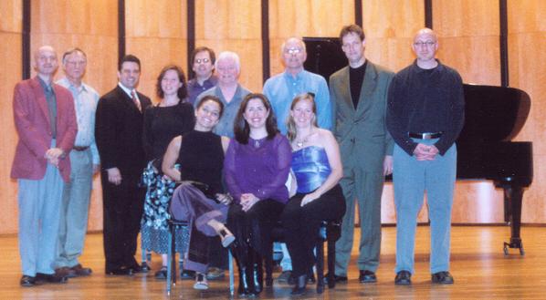 Image of CASA members after Spring 2007 recital